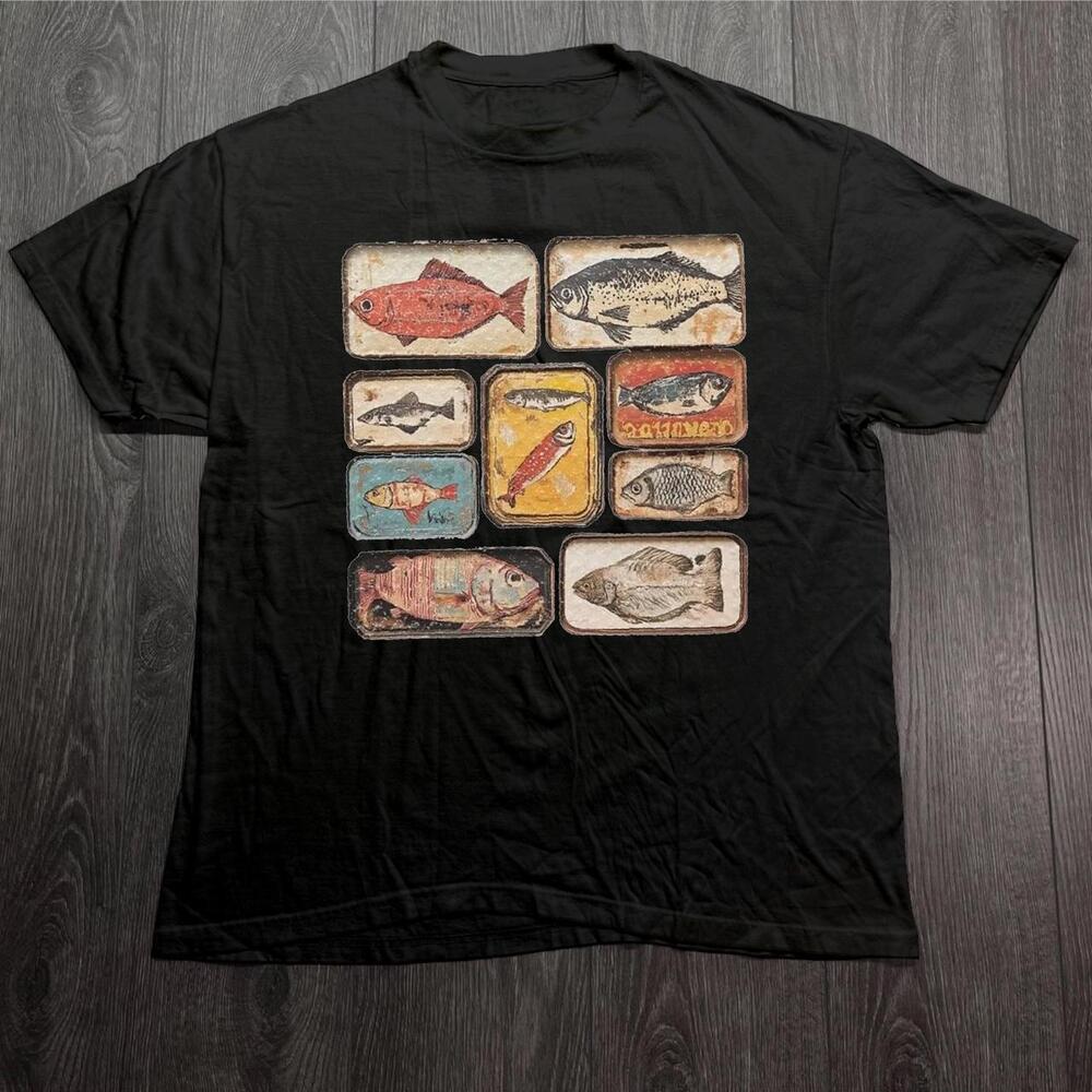 Fish Tin Can Sardines Tee